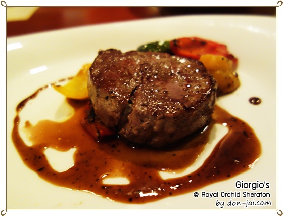 รีวิวโดนใจ >> Giorgio's ห้องอาหารอิตาเลี่ยนแสนอร่อยสุดคุ้มที่โรงแรม Royal Orchid Sheraton