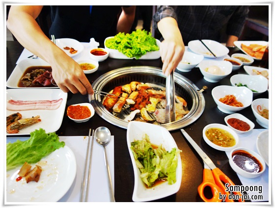 รีวิวโดนใจ >> ซัมปุง (Sampoong) บุฟเฟ่ต์ปิ้งย่างสไตล์เกาหลีอิ่มอร่อยในราคา 350 บาทที่สาขาสุรวงศ์