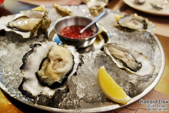 รีวิวโดนใจ >> Crab and Claw กับโปรโมชั่น All You Can Eat Oyster@Siam Paragon